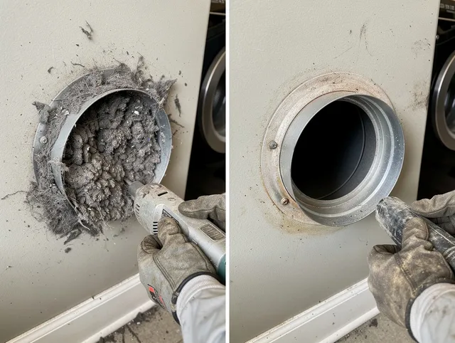 Professional clogged vent cleaning by Seal Beach Dryer Vent Cleaning in Seal Beach