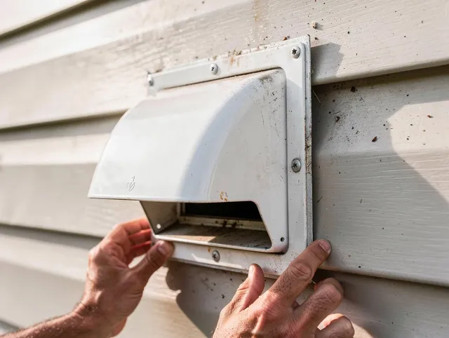 Seal Beach Dryer Vent Cleaning technician delivering thorough residential dryer vent cleaning service in Seal Beach